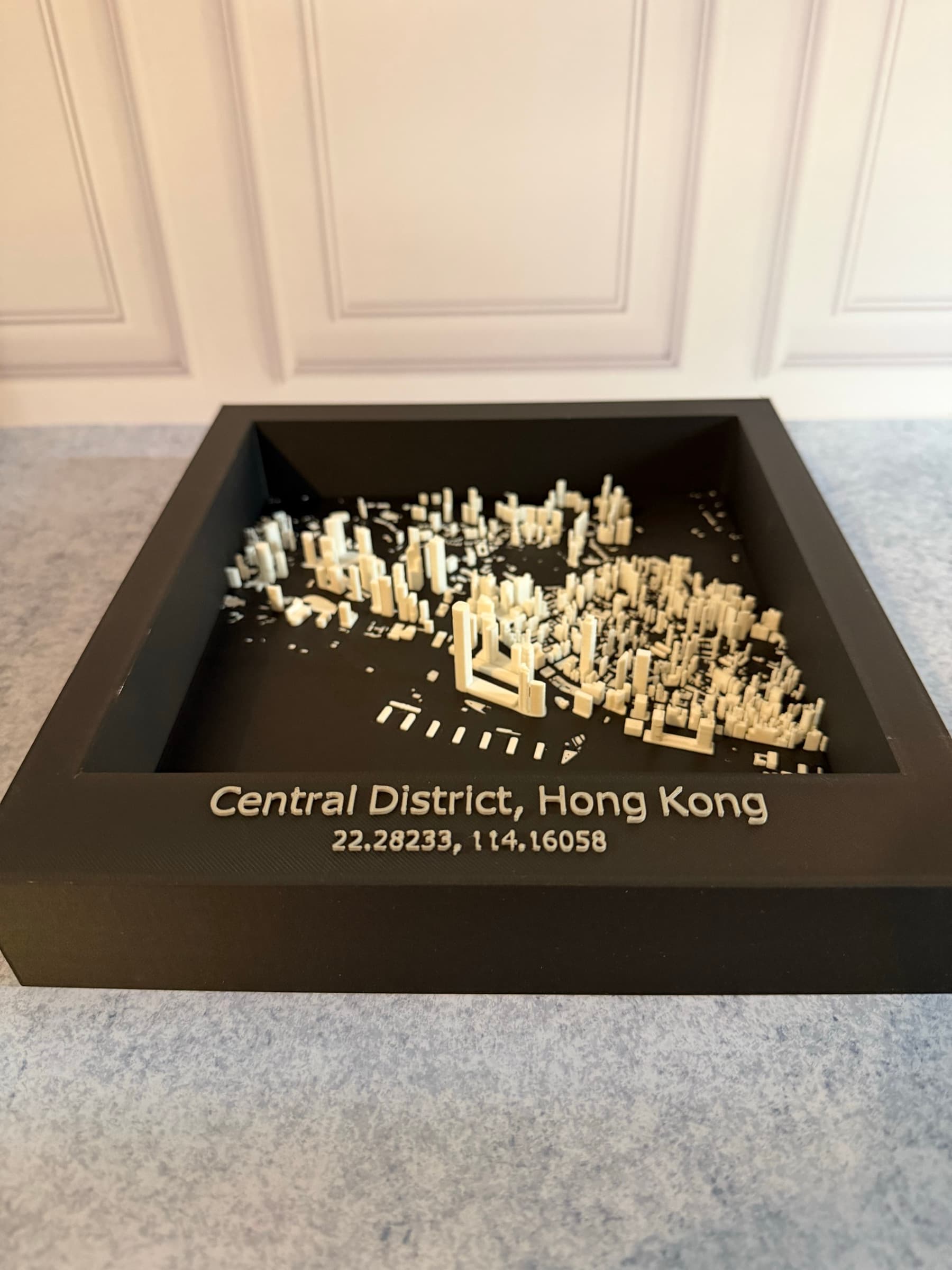 Hong Kong Central — Classic City, monochrome